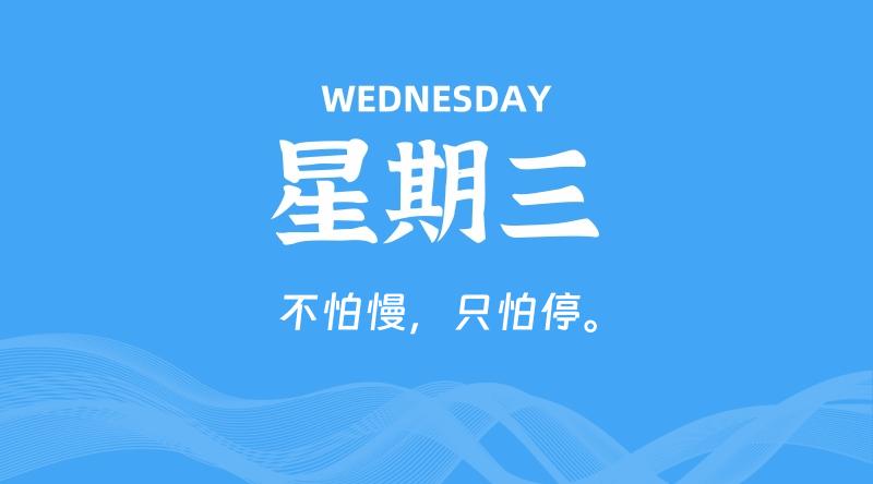 08月28日，星期三, 在这里每天60秒读懂世界！ - 筱信博客