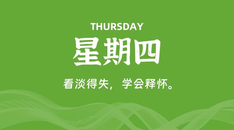 10月10日，星期四, 在这里每天60秒读懂世界！ - 筱信博客